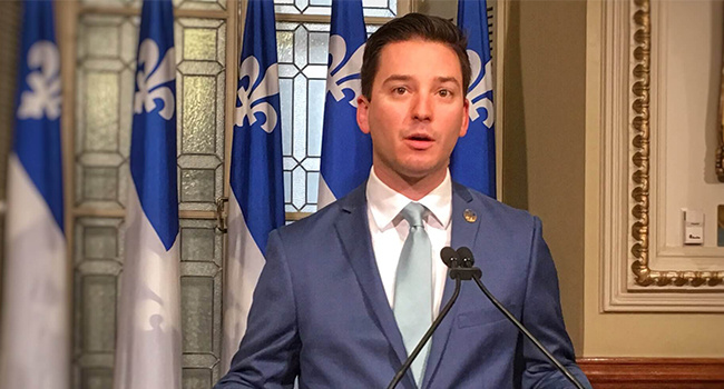 魁北克新政府任命31岁议员为移民部长